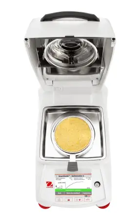 Click Here To Enlarge This Photo Of OHAUS MB120 HIGH RESOLUTION MOISTURE ANALYSER