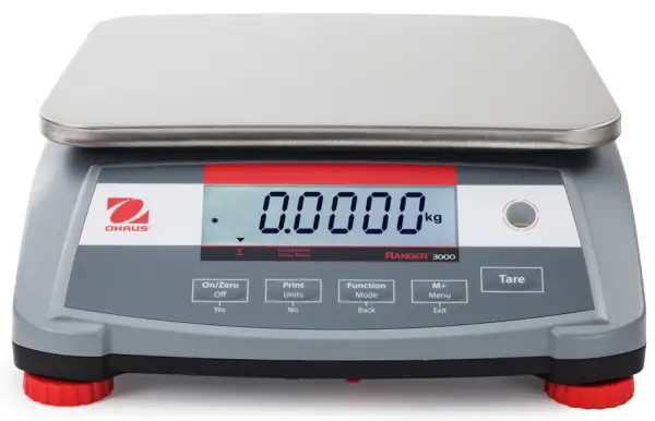 Click Here To Enlarge This Photo Of OHAUS RANGER 3000 COMPACT BENCH SCALE