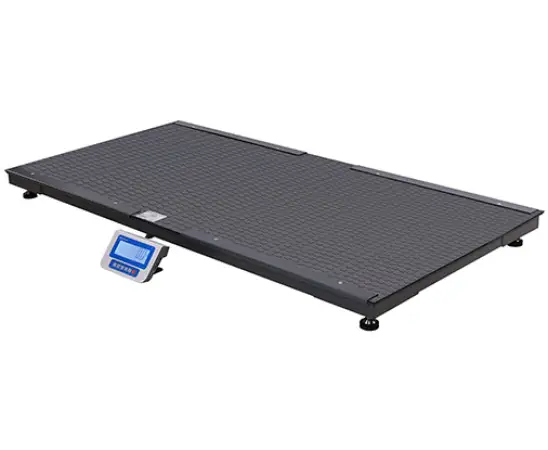 Click Here To Enlarge This Photo Of BRECKNELL PS3000-LCD FLOOR SCALE WITH OPTIONAL INDICATOR STAND