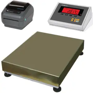 BAYKON BX23-LP LABEL PRINTING INDUSTRIAL FLOOR SCALES