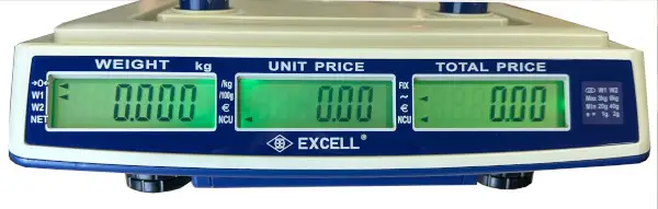 Click Here To Enlarge This Photo Of EXCELL FD3-P DIGITAL RETAIL SCALES