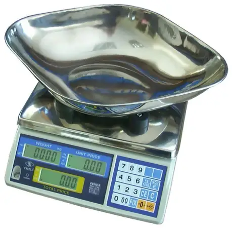 Click Here To Enlarge This Photo Of EXCELL FD3-P DIGITAL RETAIL SCALES