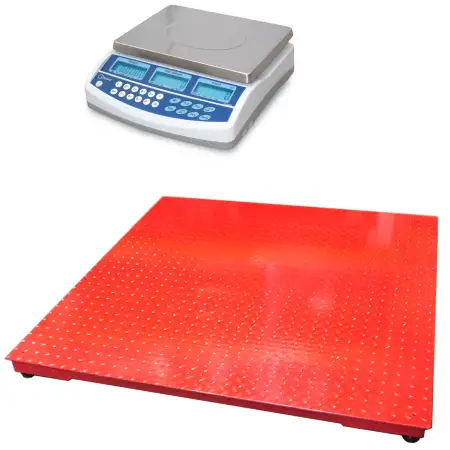 Click Here To Enlarge This Photo Of CSG BCD DUAL SCALE REMOTE PLATFORM COUNTING SYSTEM