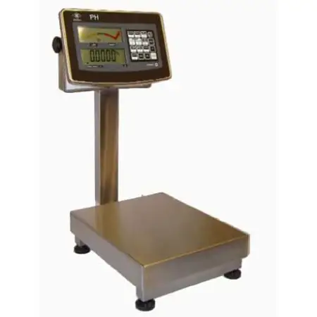Click Here To Enlarge This Photo Of PH CHECK-WEIGHER STAINLESS FOOD SAFE BENCH SCALE