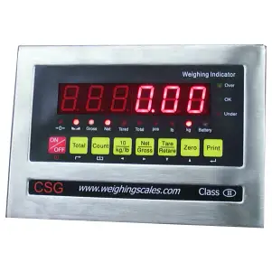 LOCOSC LP SERIES WEIGHING INDICATOR