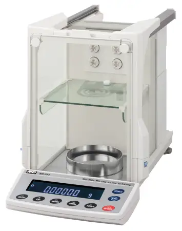 Click Here To Enlarge This Photo Of A&D BM SERIES 6 PLACE MICRO ANALYTICAL BALANCE