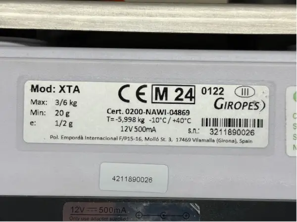 Click Here To Enlarge This Photo Of CSG XTA RETAIL SCALE