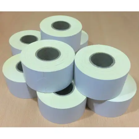 Click Here To Enlarge This Photo Of CSG WHITE THERMAL SELF-ADHESIVE PAPER ROLLS