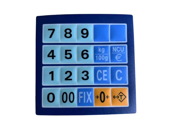 Click Here To Enlarge This Photo Of EXCELL FD AND FDP REPLACEMENT KEYBOARD OVERLAY
